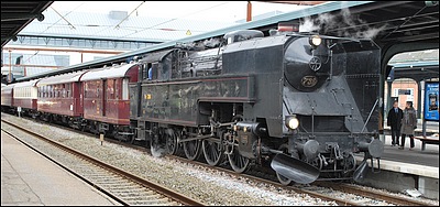 Damplokomotiv S 736 Foto arkiv klk.dk/ H Cordtz